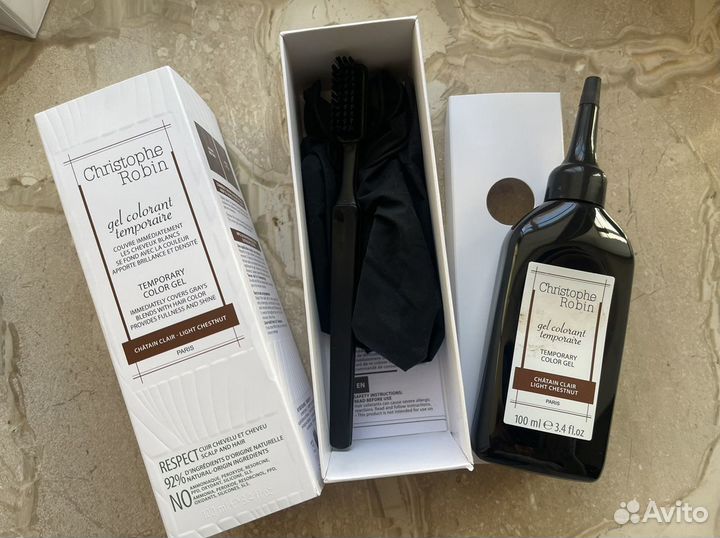 Краска для волос Christophe Robin gel colorant tem