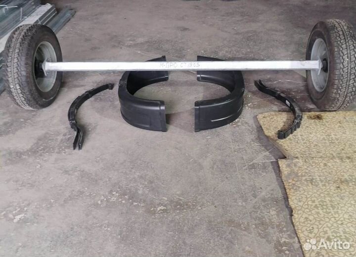 Рессорная ось в сборе