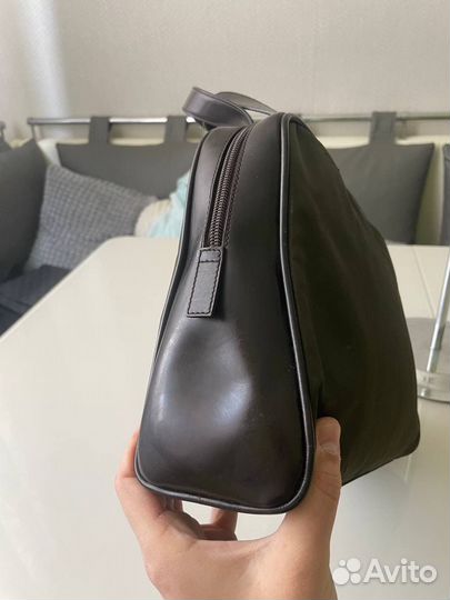 Prada handbag green/beige