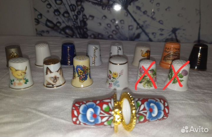 Наперстки коллекционные