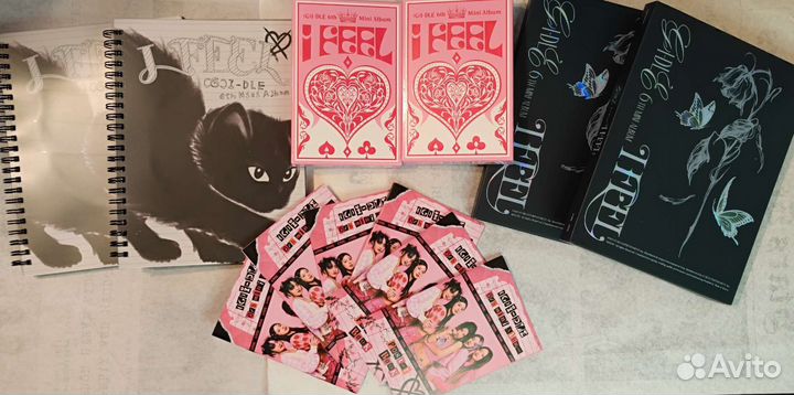 G) I-DLE фотобуки i feel