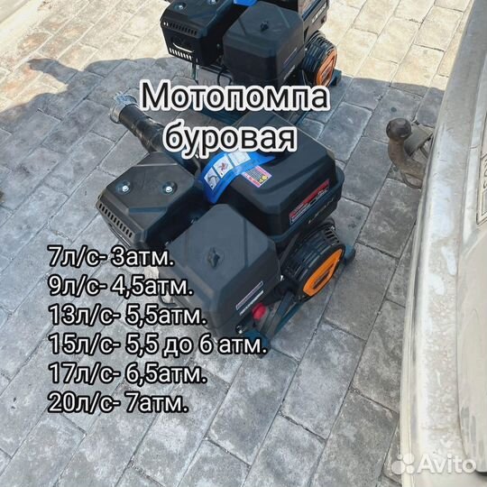 Мотопомпы бензиновые для грязной воды