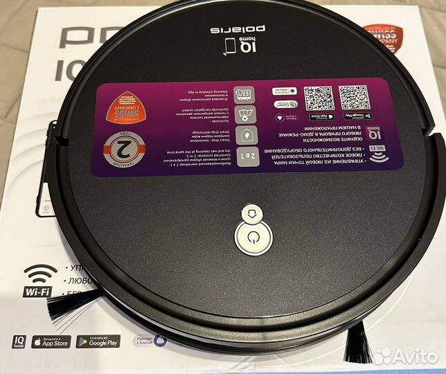 Робот пылесос новый Polaris IQ Home pvcr G2 1226