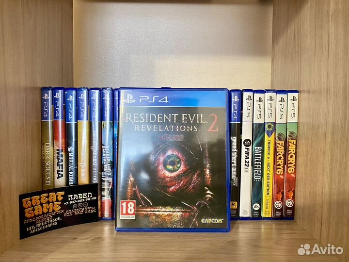 Игры PS4: Resident Evil: Revelations 2