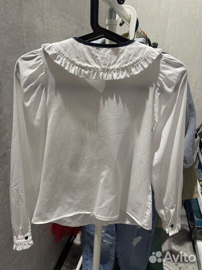 Школьная блузка 140 silver spoon