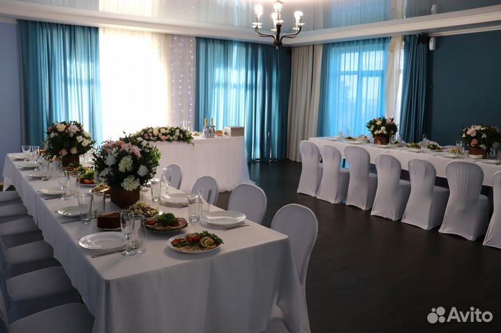 Скатерти банкетные белые