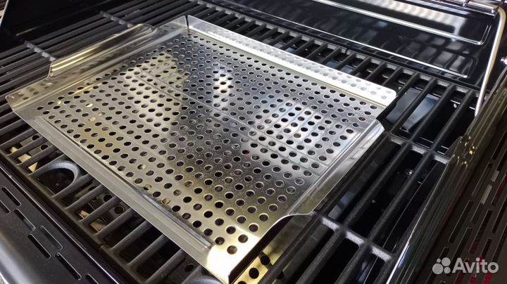 Противень bellagio 40х39х2 с перфорацией для овоще