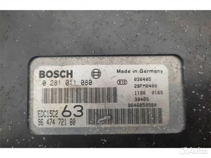 Блок управления двигателем Peugeot 406 2.0 2004