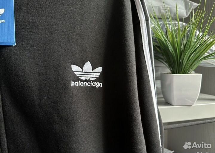 Зип Худи Adidas X Balenciaga Оверсайз Топп