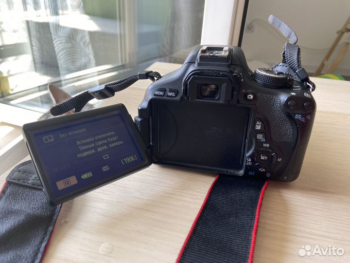 Фотоаппарат canon 600d 18 135