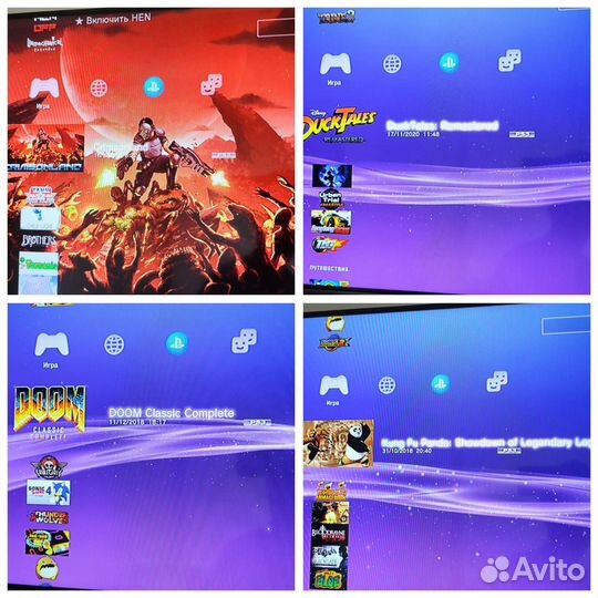 PS3 Super slim(500GB) 60+Игр/Прошитая/2 Геймпада