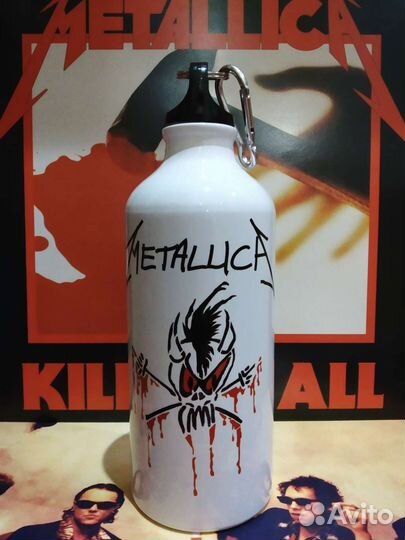 Бутылочка Metallica/Motorhead