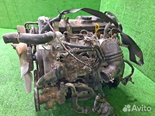 Двигатель в сборе двс toyota hiace LY101 3L 1995