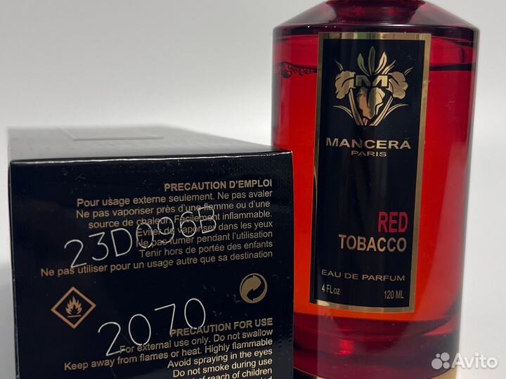 Mancera Red Tobacco распив/отливант