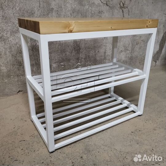 Обувница в прихожую лофт