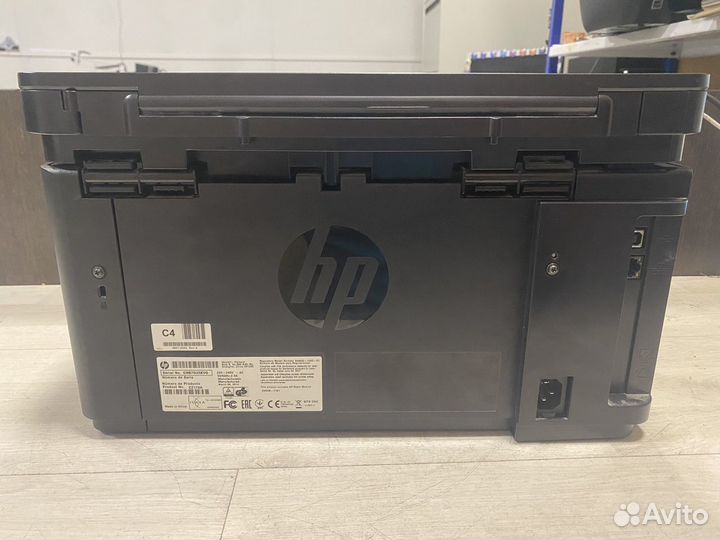 Мфу лазерный hp 125rnw с Wi-fi вайфаем и сетью