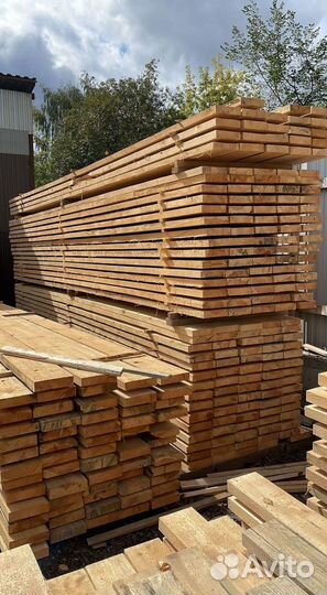 Доска обрезная 40х200х6000мм с доставкой