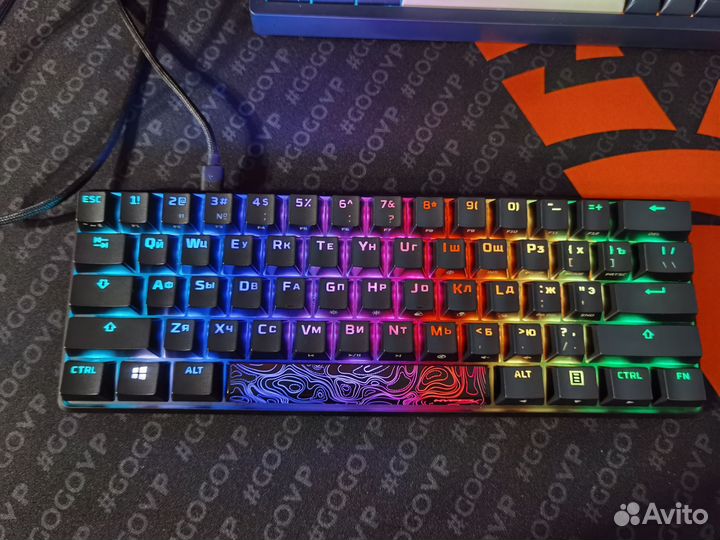 Клавиатура hyperx alloy origins 60