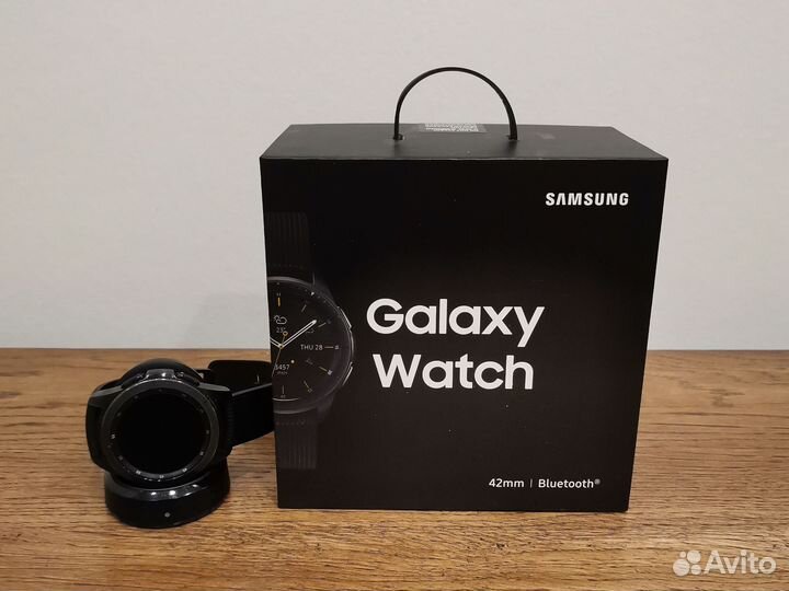 Смарт часы samsung galaxy watch sm-r810 42mm 42м