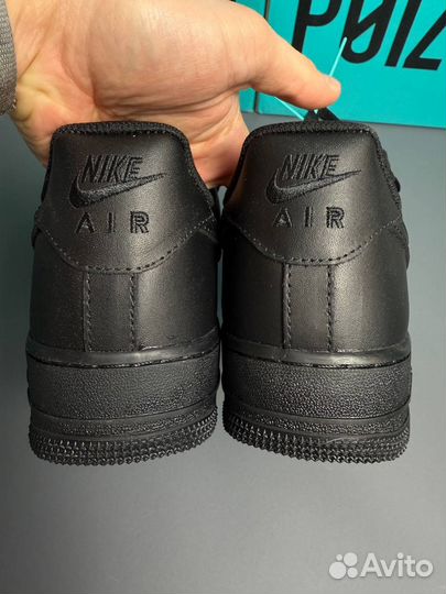 Nike air force 1 чёрные Оригинал