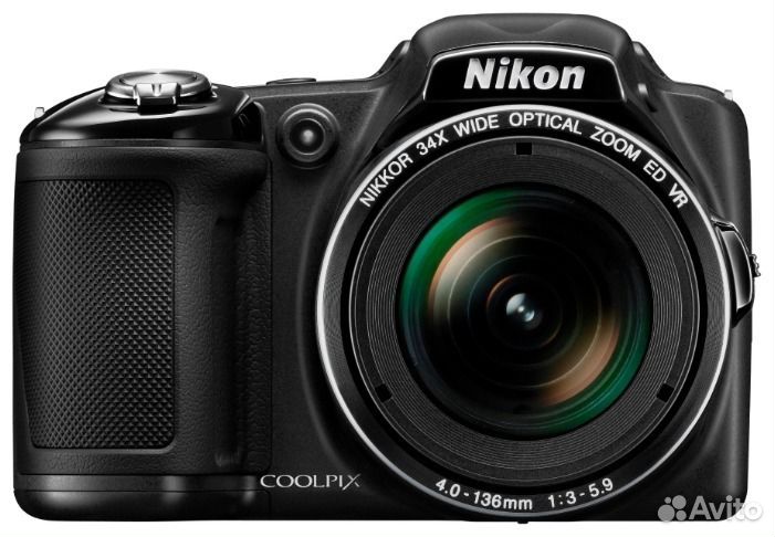 Фотоаппарат Nikon Coolpix L830 Black