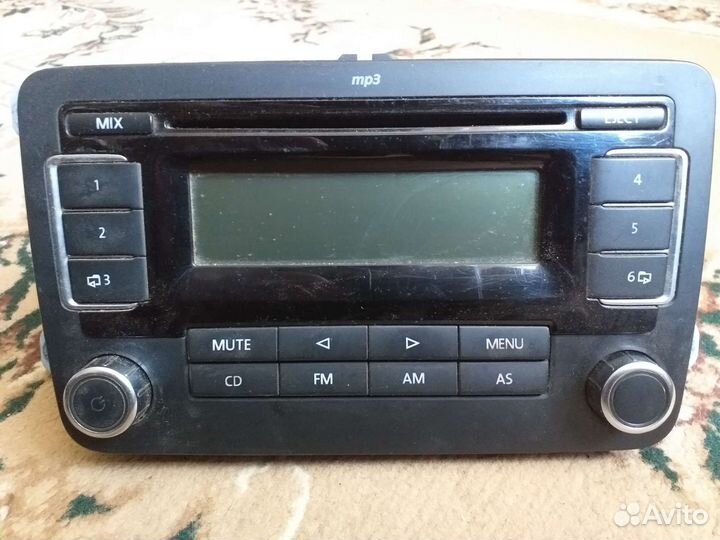 Штатная магнитола на фольцваген polo