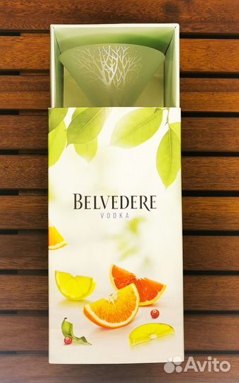 Фирменный фужер Belvedere (новый)