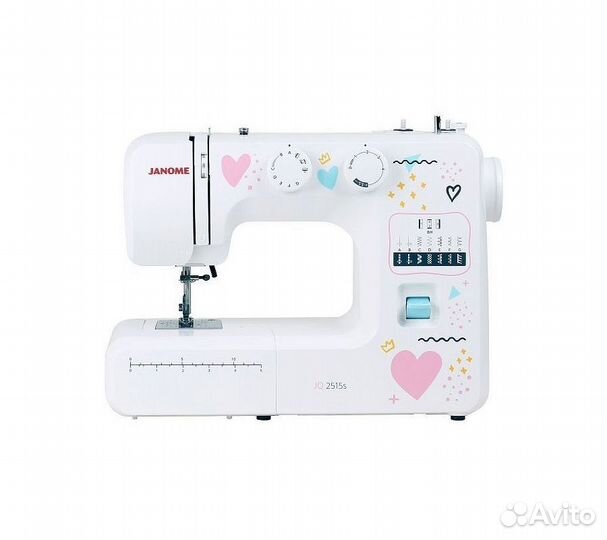 Швейная машина Janome JQ 2515S белый