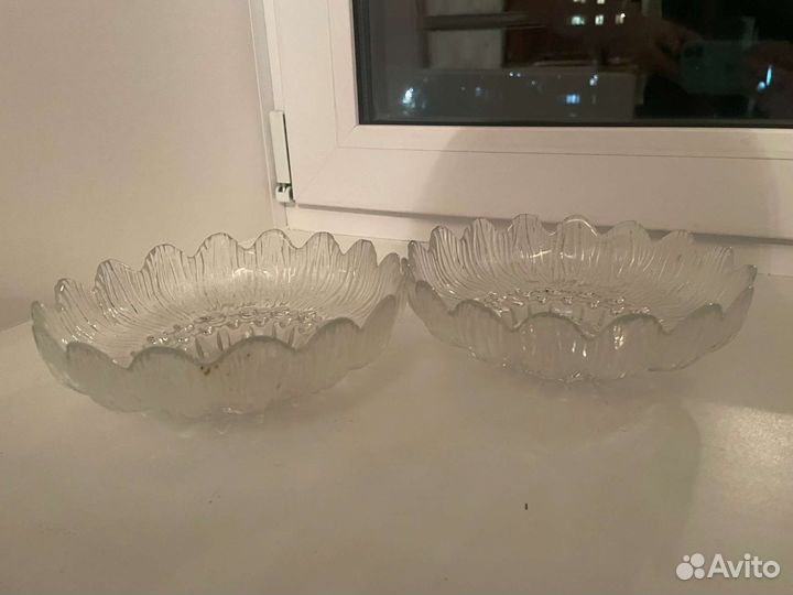 Хрустальные вазочки СССР