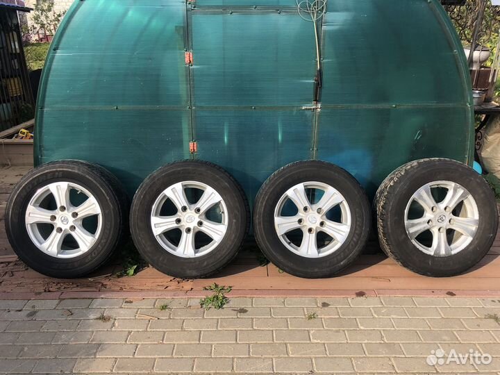 Колеса на toyota land cruiser 200 r18