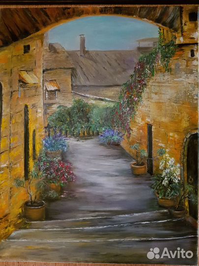 Картина маслом на холсте