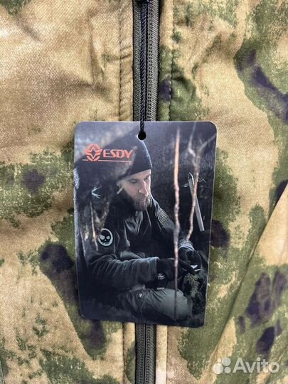 Тактический костюм соффешл мох