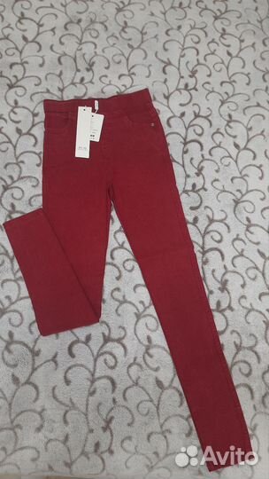 Джинсы на девочку 134 140