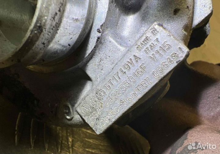 Турбина Audi A3 8L 1.9D 038253016F