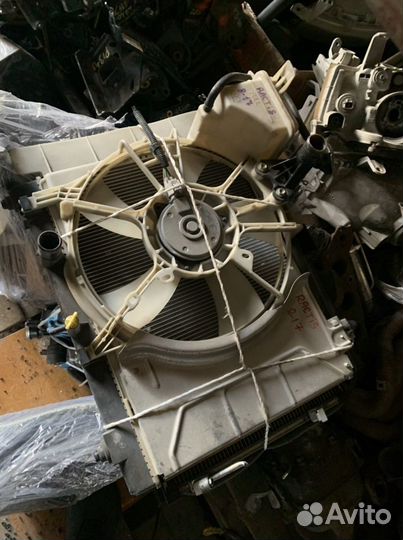 Вентилятор радиатора toyota xb xa vitz bb ist func
