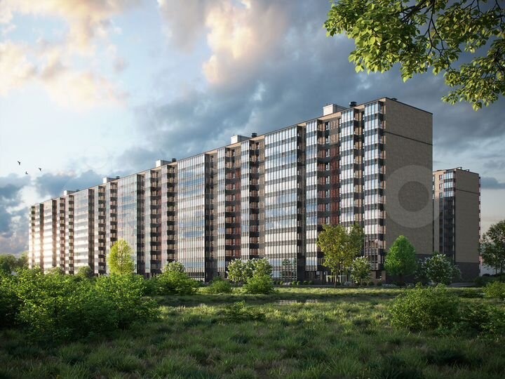 Квартира-студия, 25,6 м², 12/12 эт.