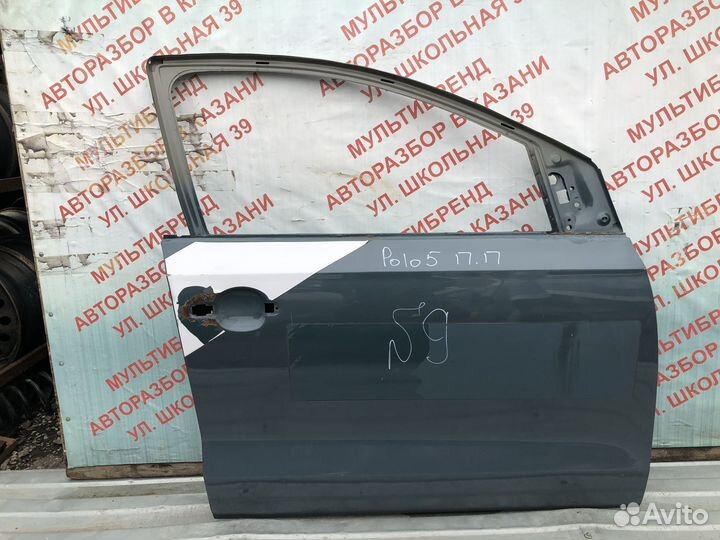 Дверь передняя правая Фольксваген Поло 5