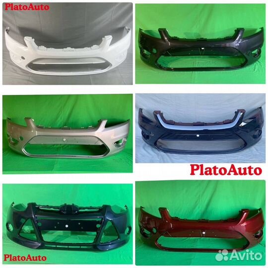 Передний бампер Ford Focus 2 3 2008-2015 (18)