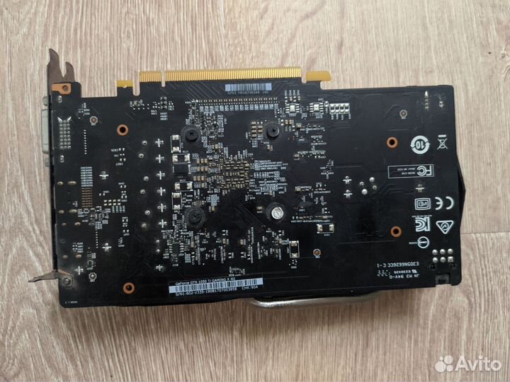 Видеокарта MSI GTX 1050TI 4GB