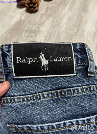 Яркие джинсы Polo Ralph Lauren в стиле банан