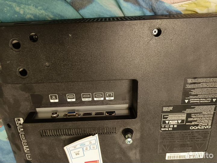 Телевиз daevvoo 32 на запчасти