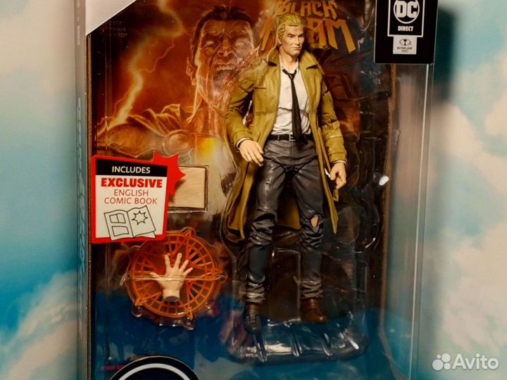 Фигурка John Constantine + Comic Book (McFarlane)