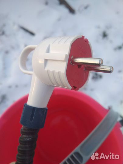 Поилка миска для животных с подогревом зимняя 10л