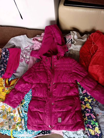 Вещи пакетом на девочку 92 98