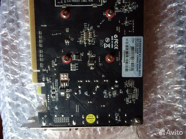 Видеокарта rx 550 4gb