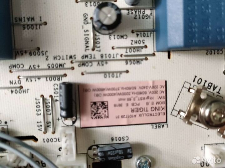 Модуль плато управления electrolux плита