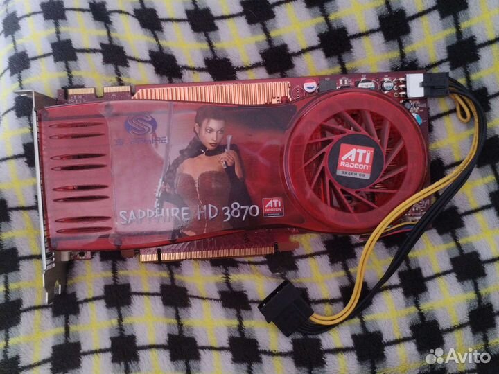 Видеокарта ATI Radeon Sapphire HD 3870