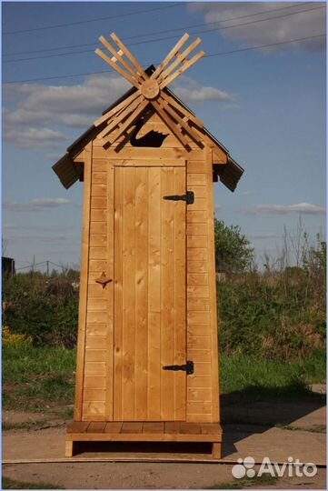 Дачный туалет с дельфином гтф 432
