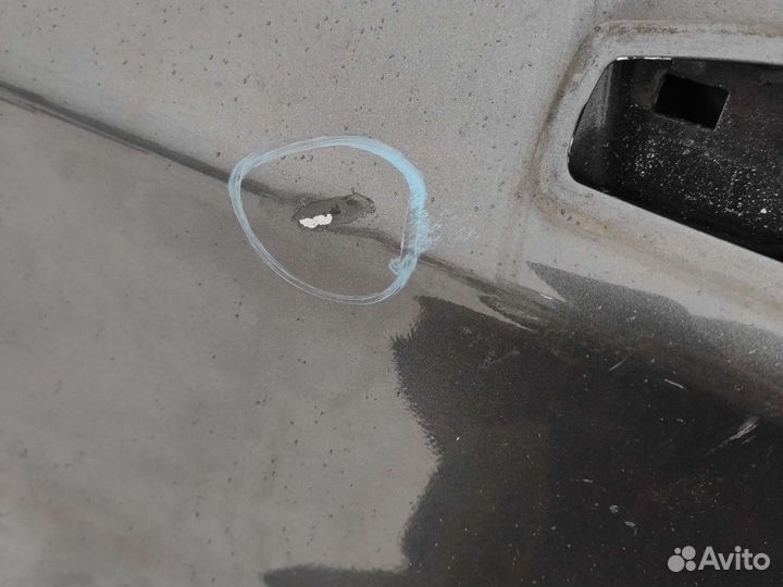 Дверь передняя правая Ситроен С4 Б7 серая