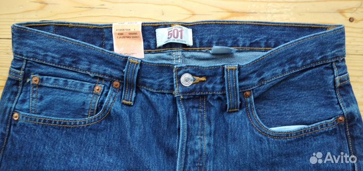 Джинсы Levis 501 W34L32 Haiti оригинал